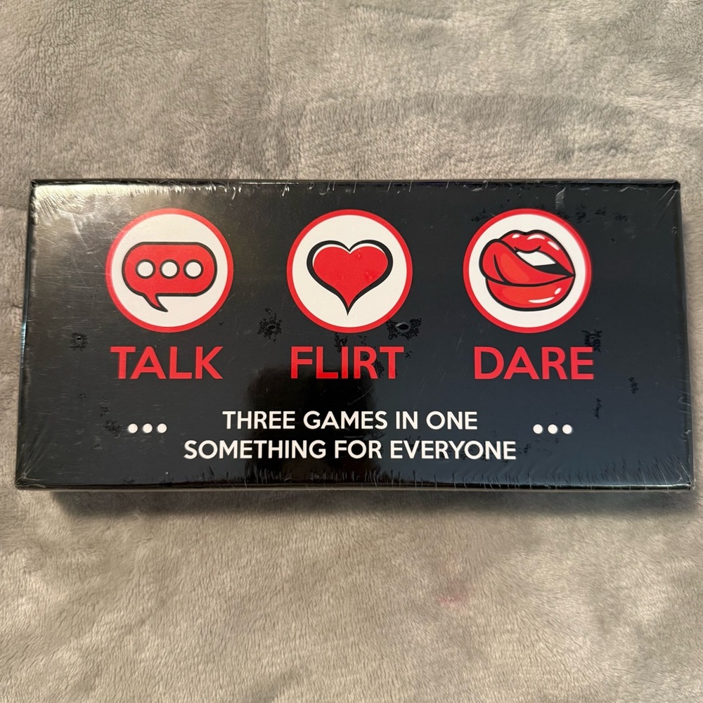 Talk Flirt Dare Card Game New Wrapped